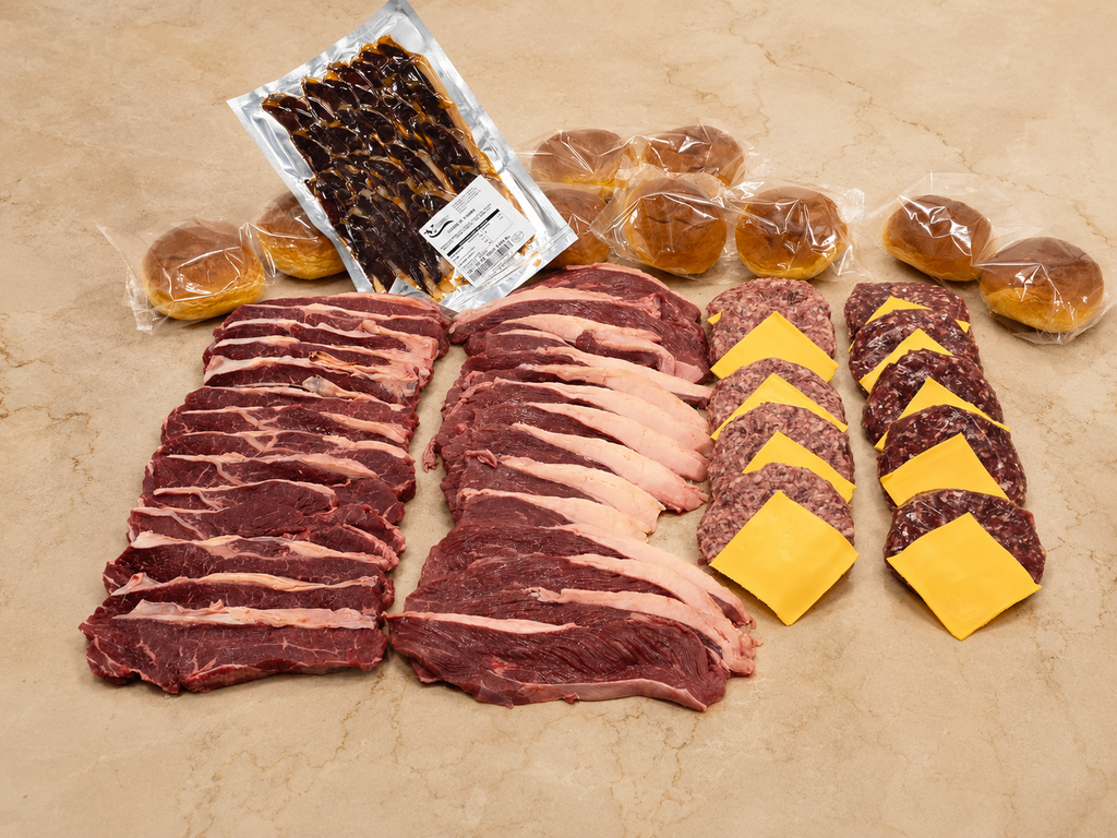 Lote Feliz Vuelta al Cole | Entrecot, Picaña y Hamburguesas Premium
