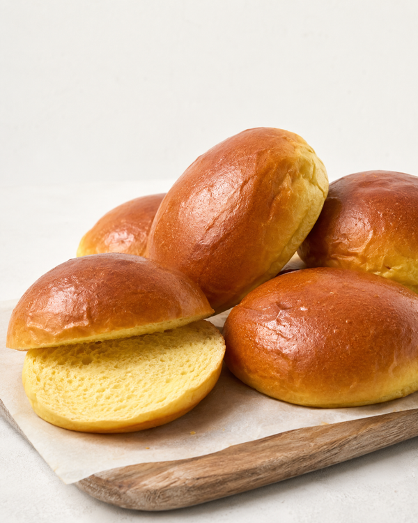 Pan brioche para hamburguesa